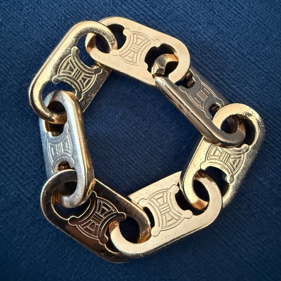 Celine triomphe link bracelet - Picture 1 of 4